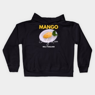 Mango Sticky Rice Milli Thailand Summer Food Lover I Lover Thailand Kids Hoodie